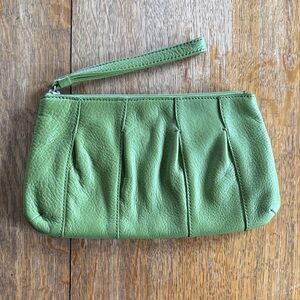 J. Jill Vibrant Green Wristlet